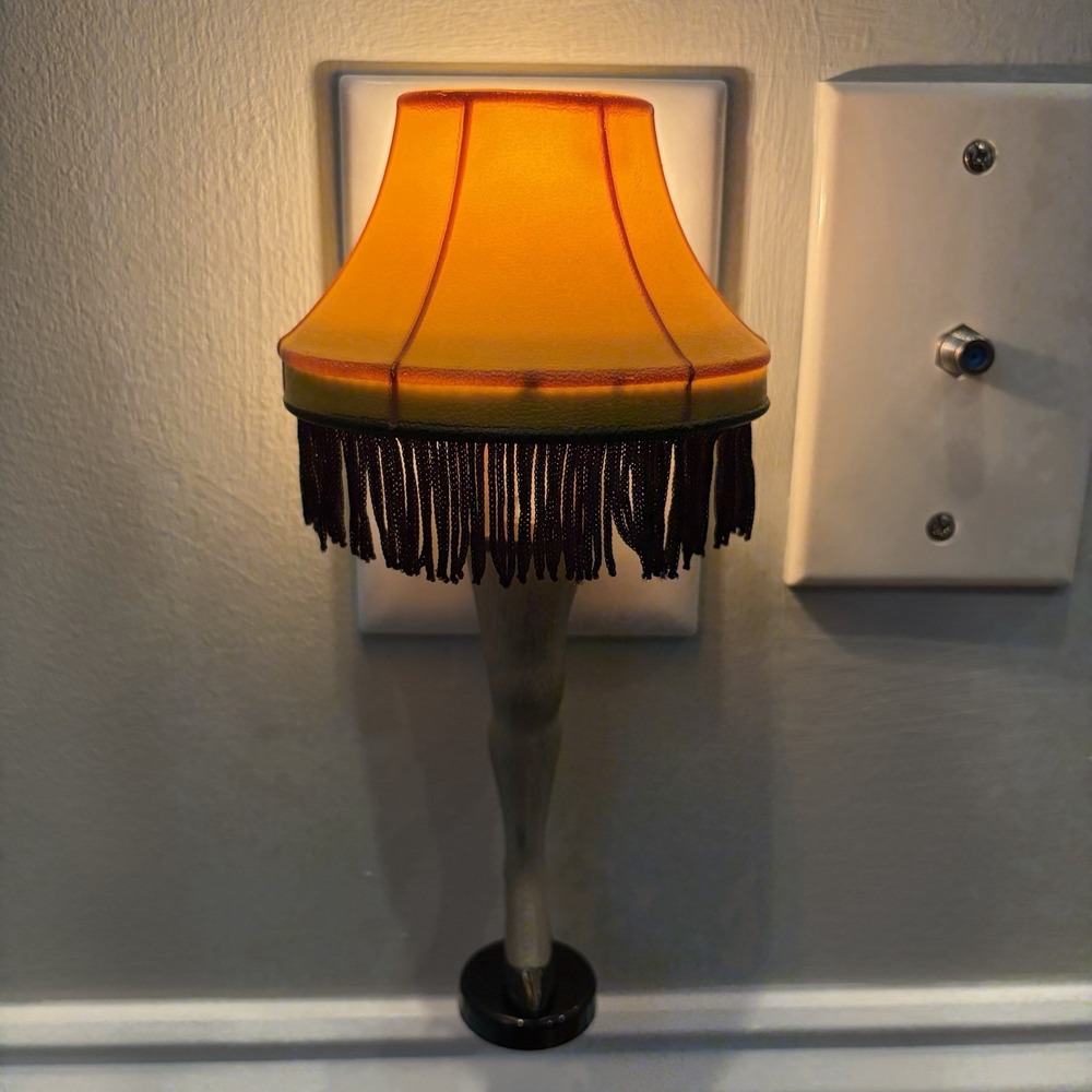 5" Leg Lamp A Christmas Story NECA Night Light - Directly Plug into Outlet